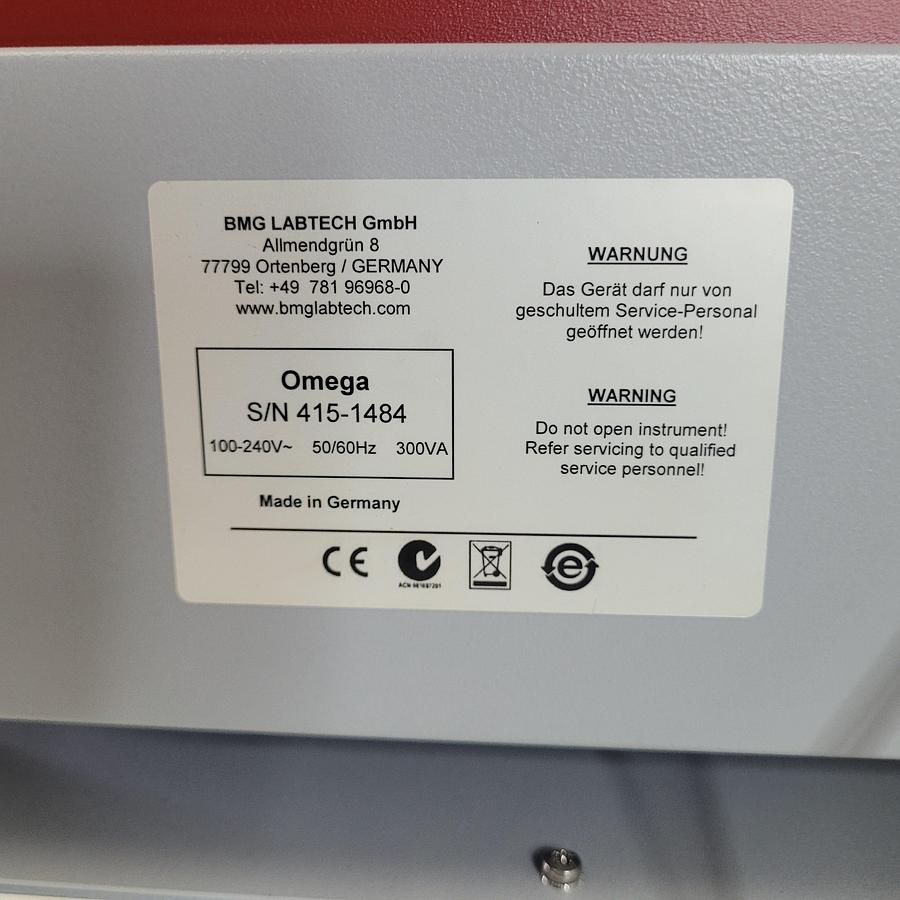 BMG Labtec FLUOstar Omega, image 8