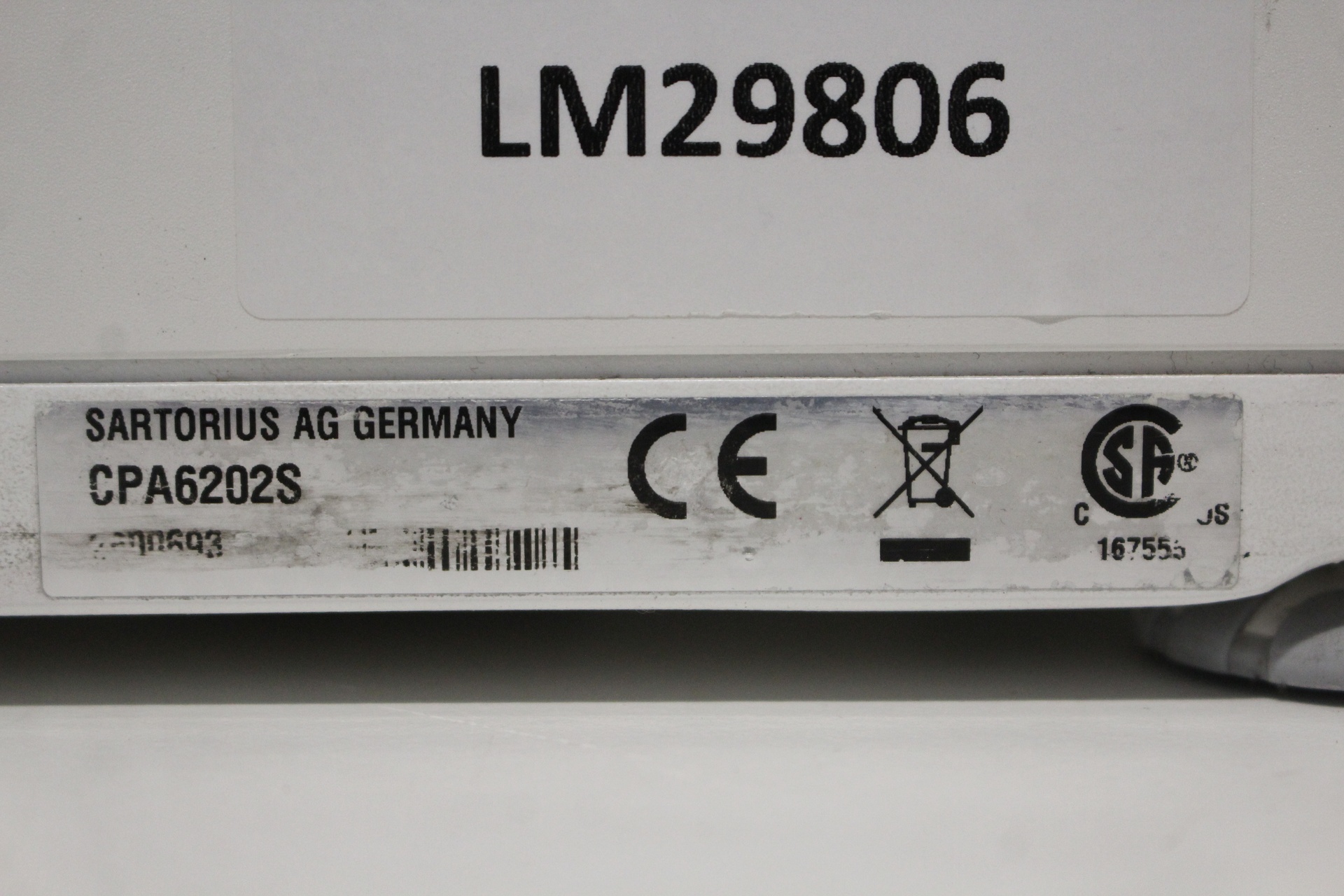 Sartorius CPA6202S Precise Balance, image 3