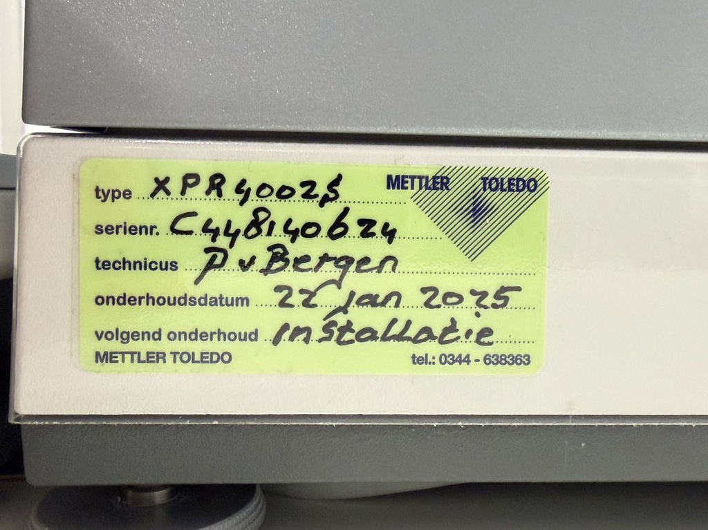 Mettler Toledo XPR4002S Precision Balance, image 4