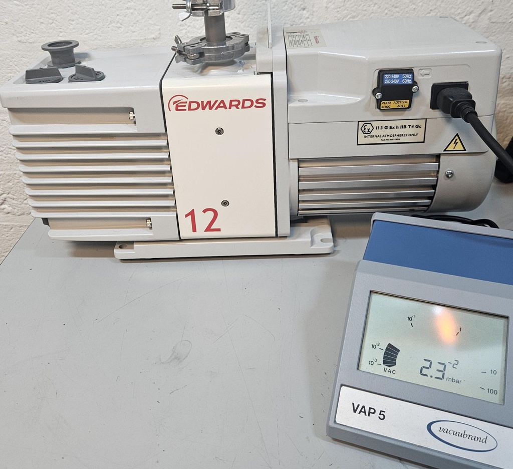Edwards RV12 Two-Stage Rotary Vane Vacuum Pump