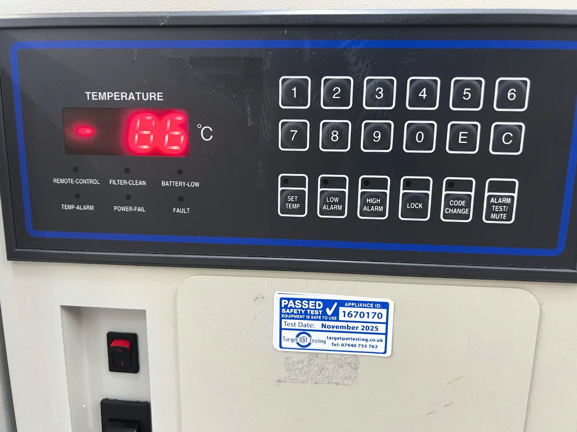 New Brunswick U101-86 Ultra-Low Temperature Freezer (101 L), image 5