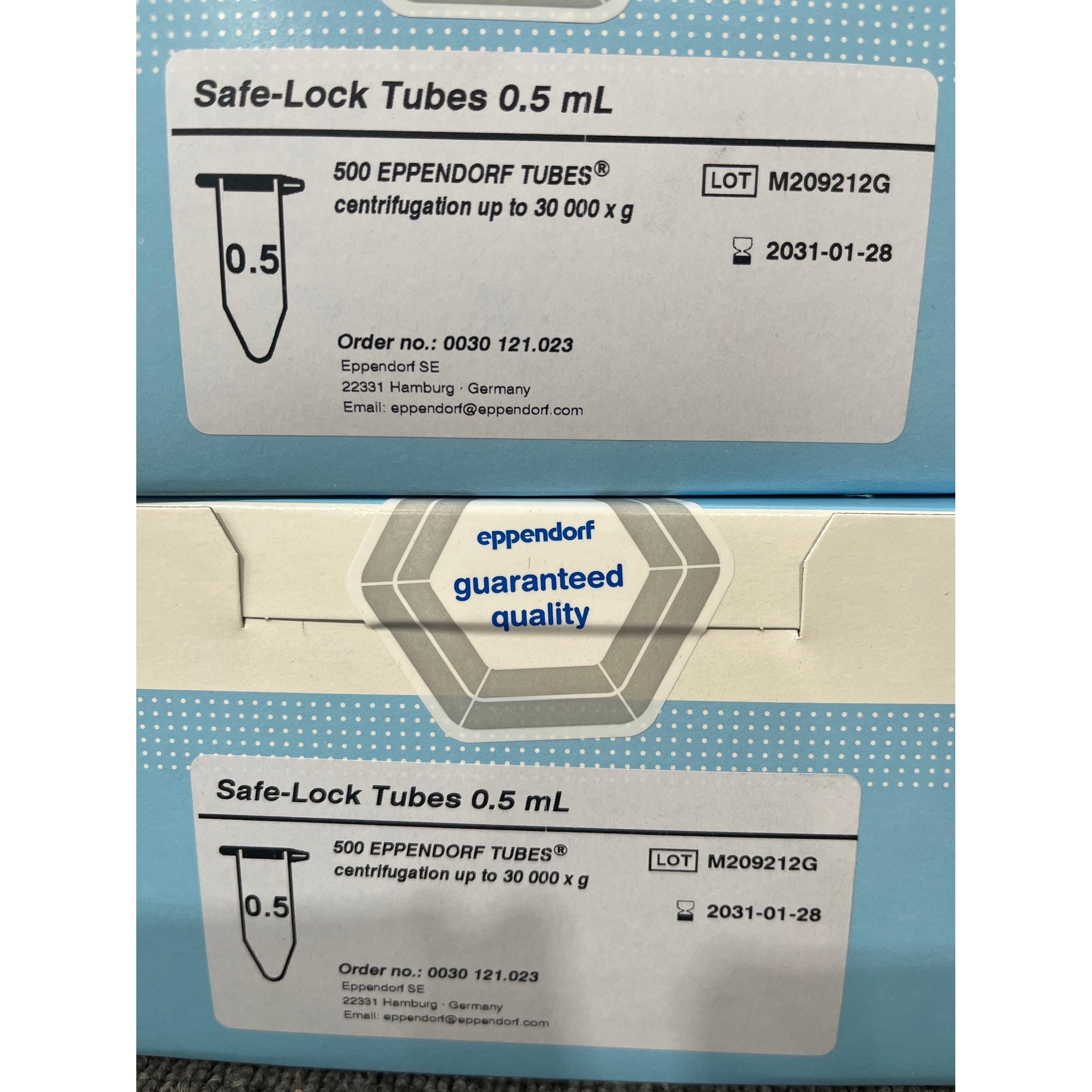 Eppendorf Safe-Lock Tubes 0.5 mL, image 2
