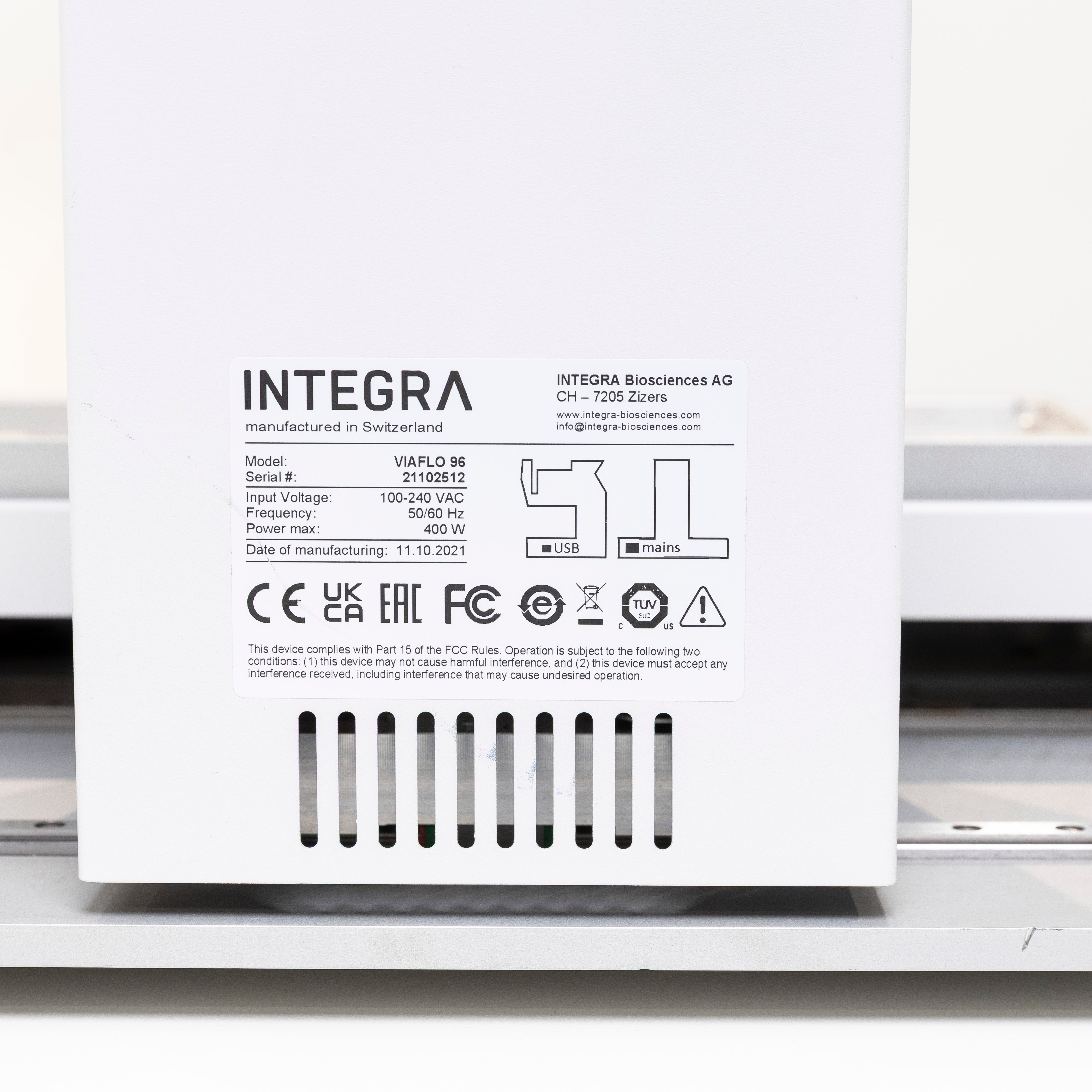 Integra VIAFLO 96 Platten-Pipettierer ohne Pipettierkopf (2021), image 8