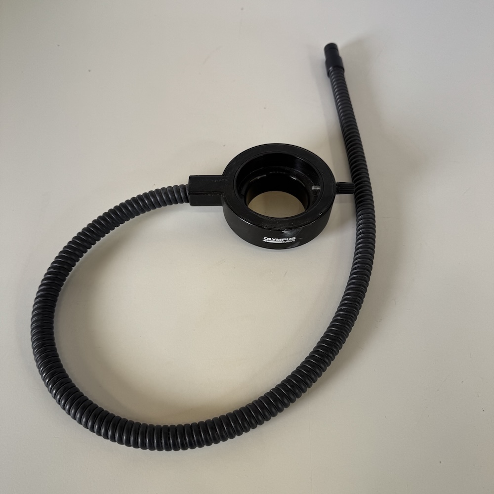 Olympus Microscope Fibre Optic Ring Light Ø66mm Adapter