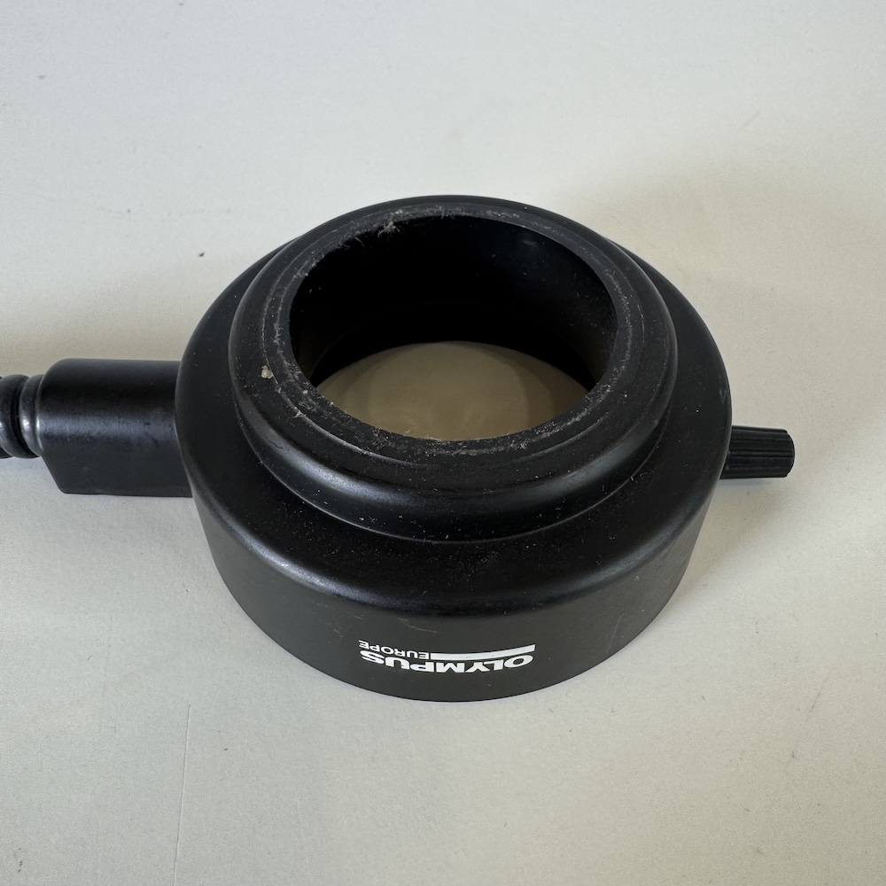 Olympus Microscope Fibre Optic Ring Light Ø66mm Adapter, image 4