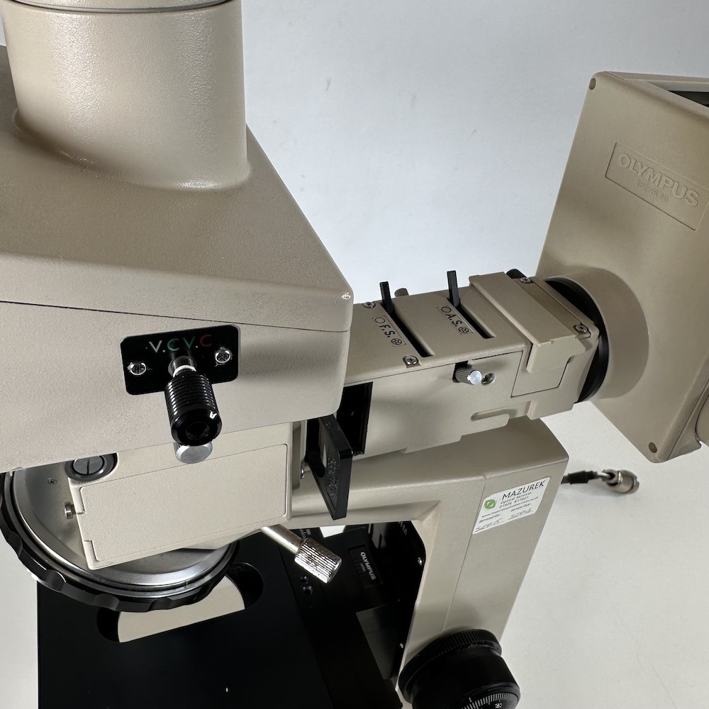 Olympus BH2-UMA Metallurgical Microscope Reflected Light Darkfield/Brightfield, image 5