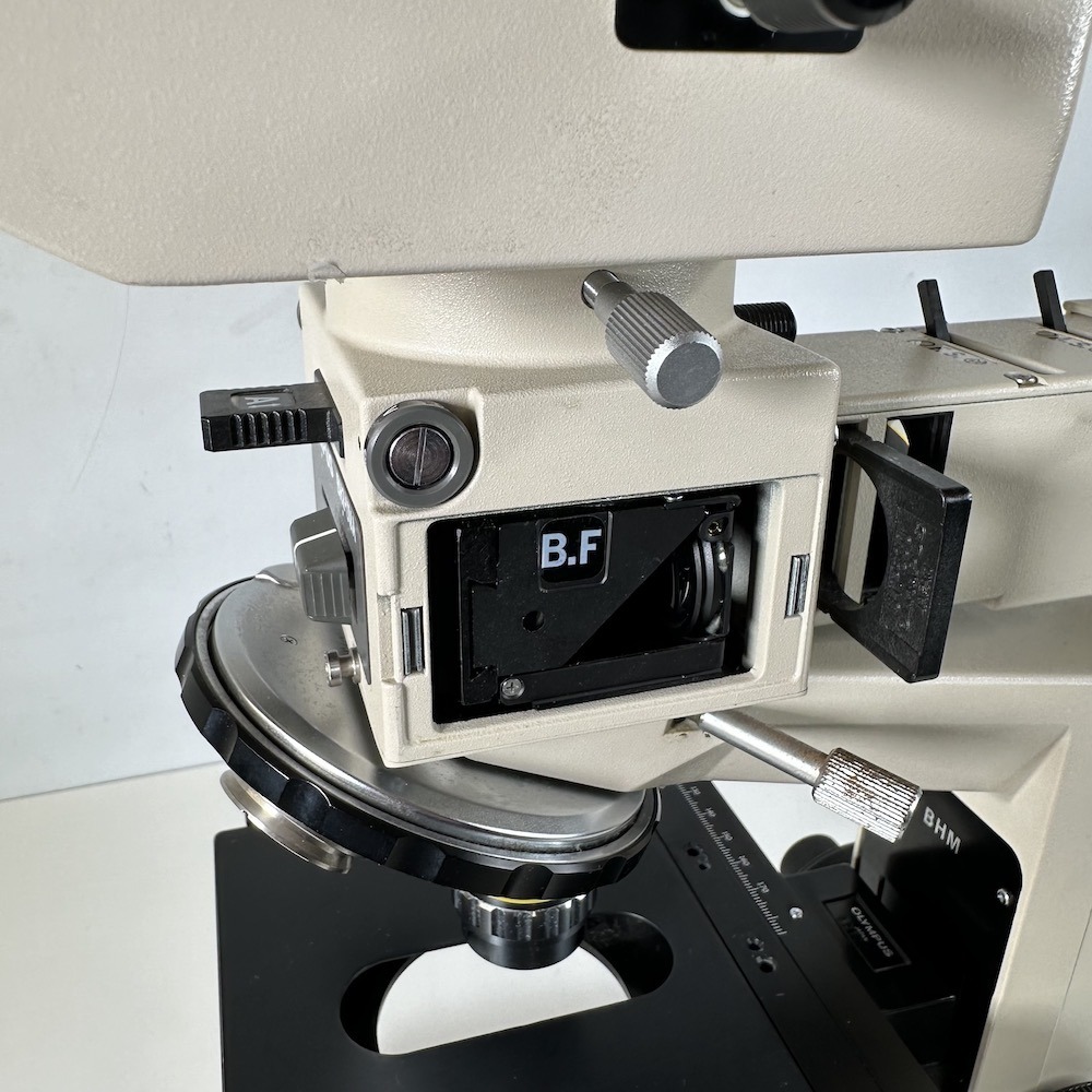 Olympus BH2-UMA Metallurgical Microscope Reflected Light Darkfield/Brightfield, image 7
