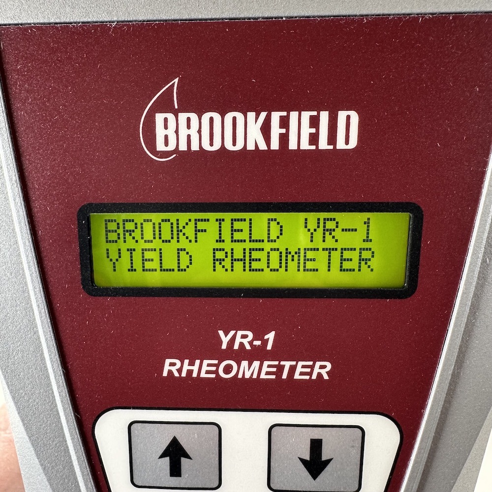 Brookfield Ametek YR-1 Yield Stress Rheometer HBYR1 Serial YR8406062, image 3