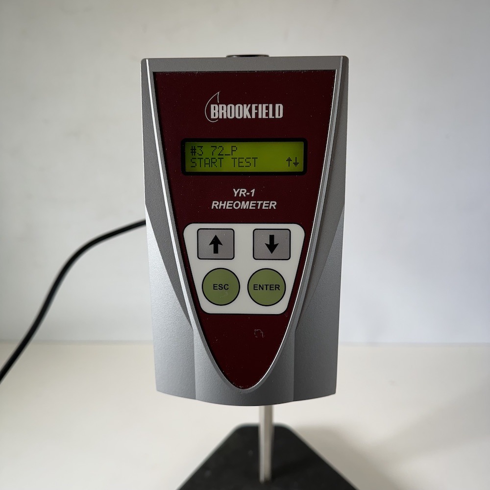 Brookfield Ametek YR-1 Yield Stress Rheometer HBYR1 Serial YR8406062, image 4