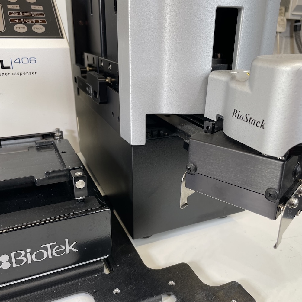BioTek EL406 Microplate Washer Dispenser + BioStack + LHC Software System, image 6