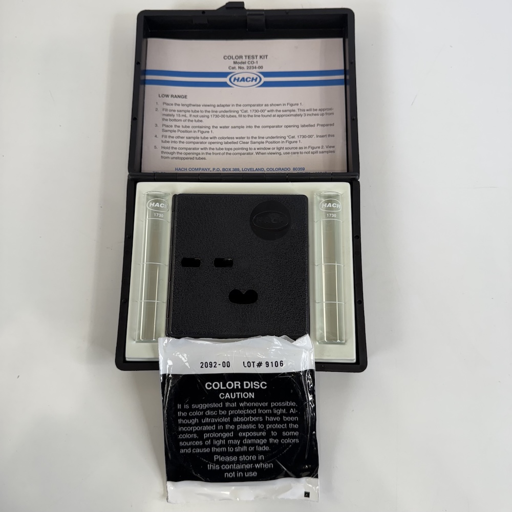Hach Test Kit Color Model CO-1 2234-00, image 2