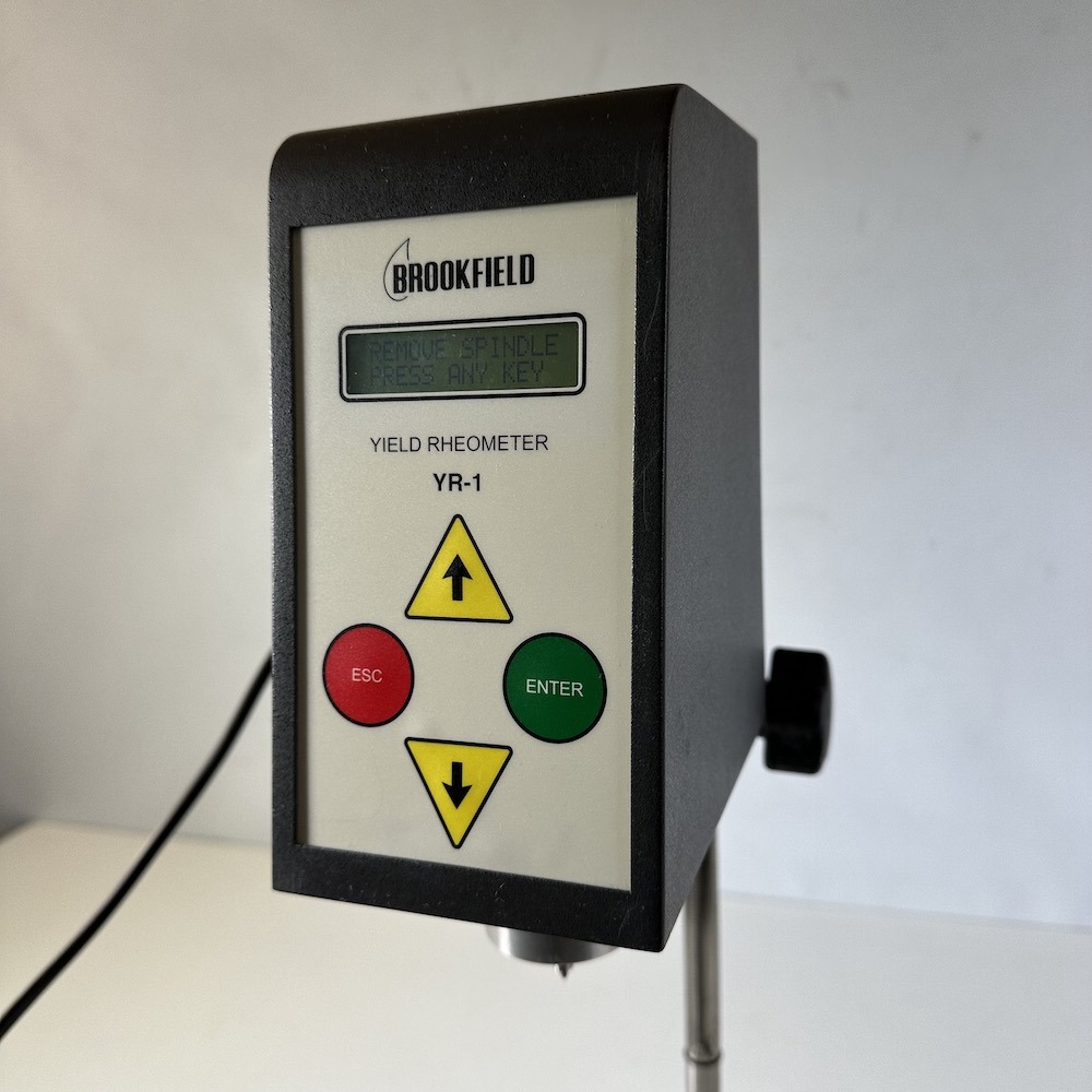 Brookfield Ametek YR-1 Yield Stress Rheometer HBYR1 Serial YR6525402, image 4
