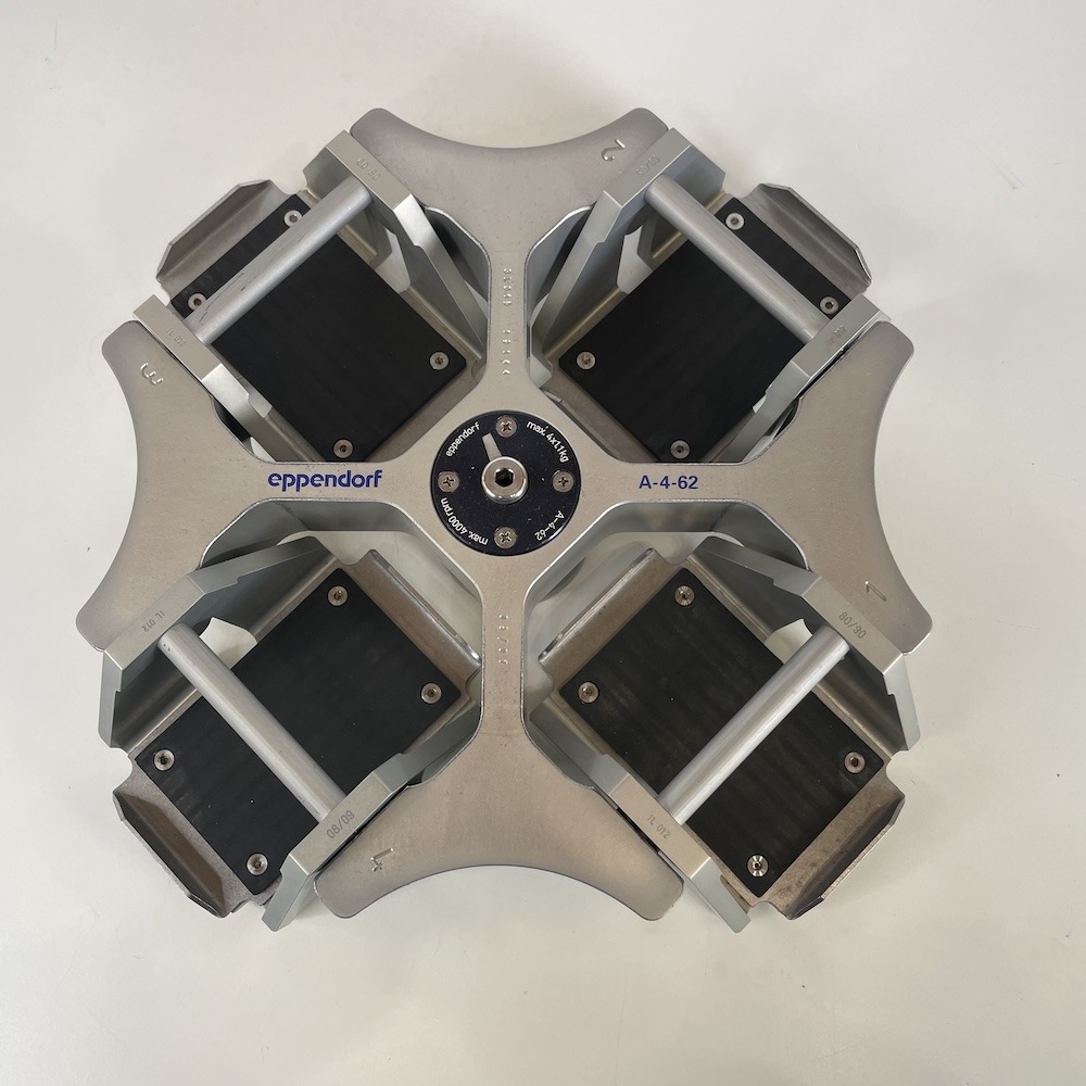 Eppendorf Swing Bucket Rotor A-4-62 + 4 x 250ml Buckets + 4 x MTP Buckets 5810709008, image 2