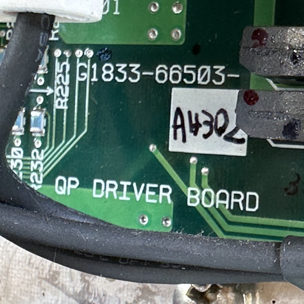 Agilent 7500 ICPMS QP Driver Board PCB G1833-66503, image 2