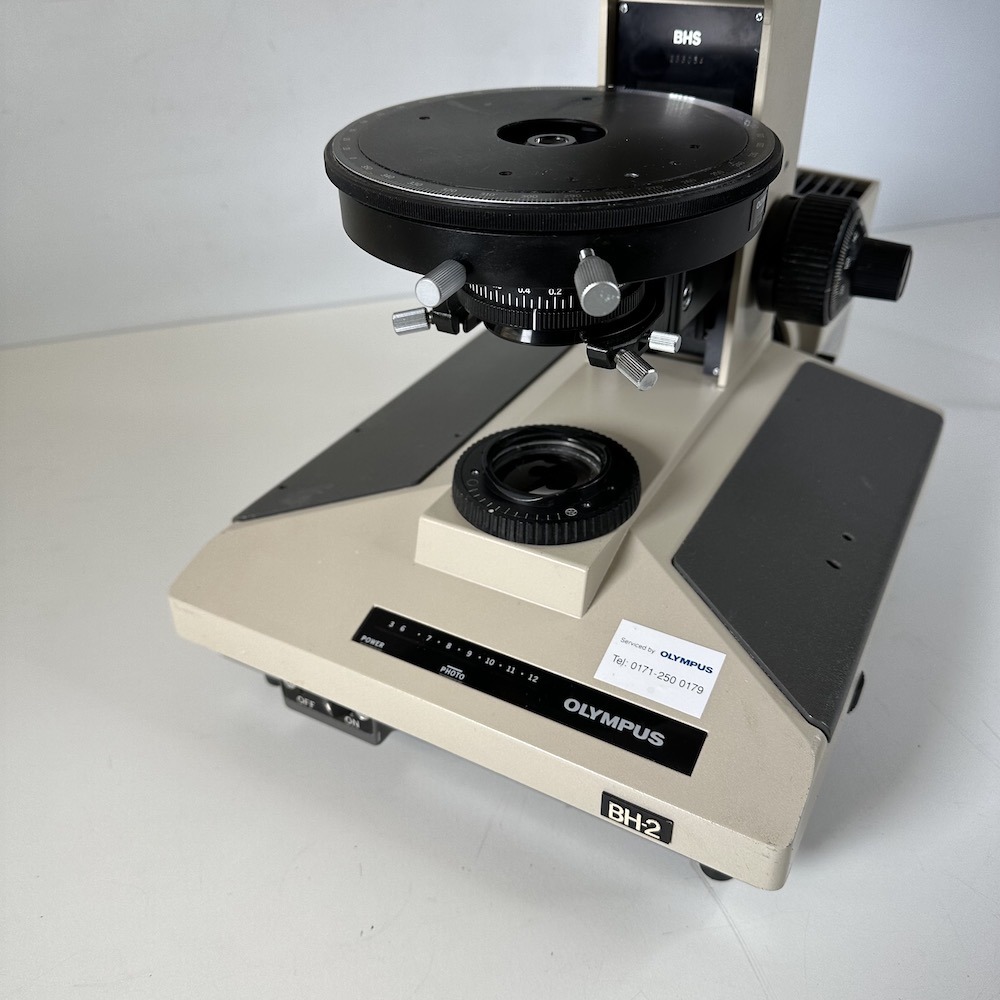 Olympus BH2-RFCA Microscope Fluorescent Reflected Transmitted Light Tri-nocular, image 2