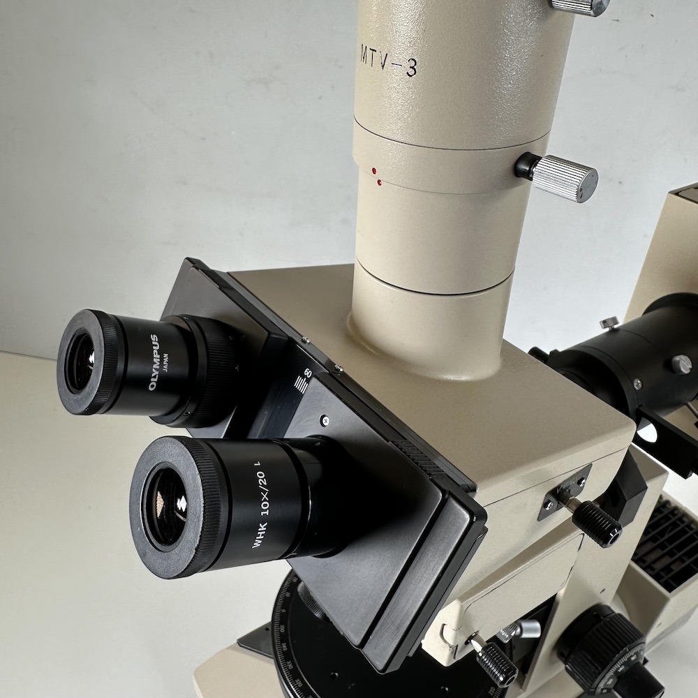 Olympus BH2-RFCA Microscope Fluorescent Reflected Transmitted Light Tri-nocular, image 4