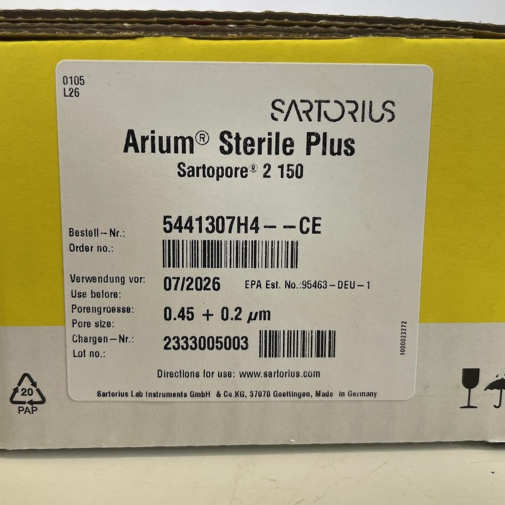 Sartorius Arium SterilePlus Final Filter 5441307H4-CE, image 2