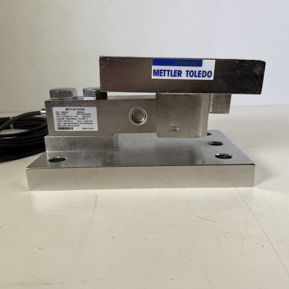 Mettler Toledo 0958 Centerlign SS 4.4t/10000lb WM assy 61000115 Including Load Cell