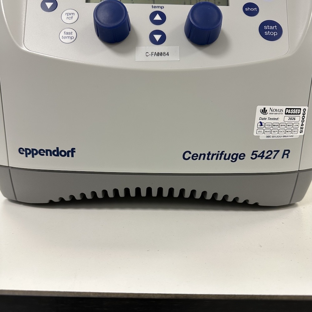 Eppendorf Refrigerated Centrifuge 5427 R 5429000060 with Rotor FA-45-12-17