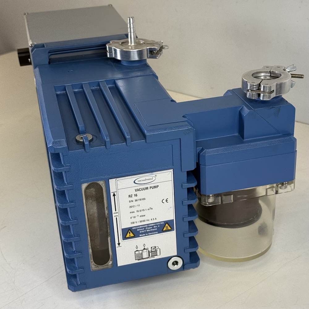 Vacuubrand Brandtech RZ16 Two Stage Rotary Vane Vacuum Pump 698050, image 4