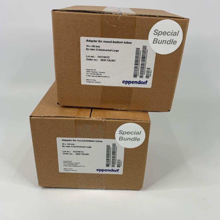 Eppendorf Adapter Set 16 x 100mm Round Tube 5920 738.003, image 2