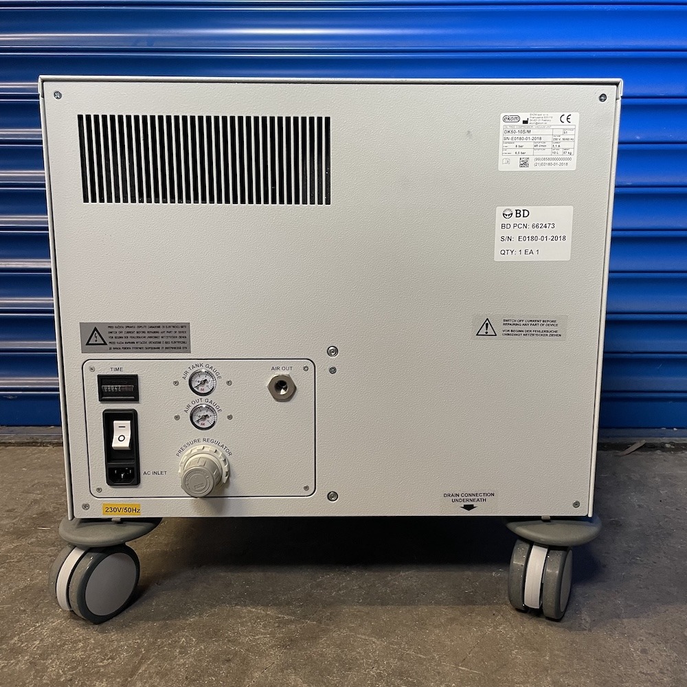 EKOM DK50-10S/M Mobile Compressor with Membrane Dryer