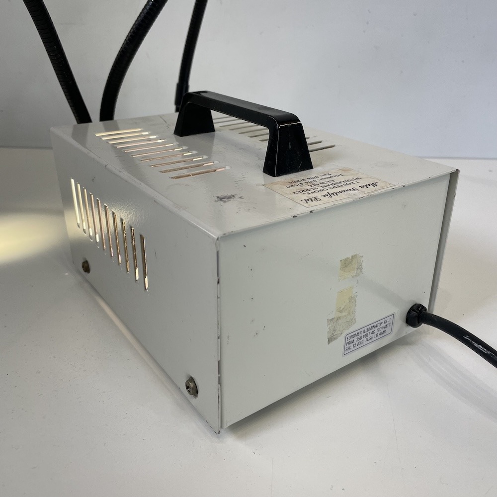 Euromex EK-1 Fiber Optic Light Source Microscopy Swan Neck x 2 Light Guide, image 2