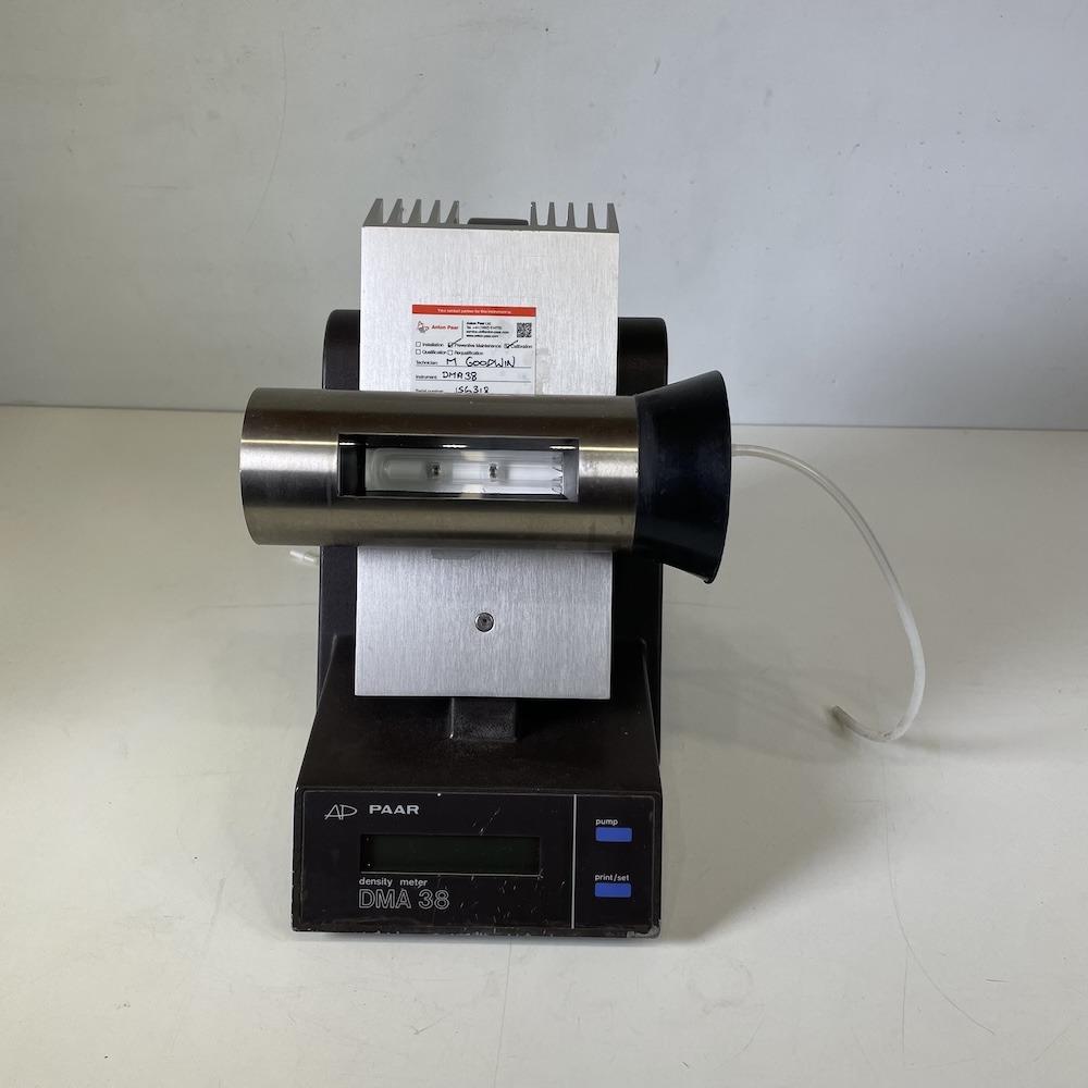Paar DMA 38 Density Meter Specific Gravity Peltier Temperature Controlled