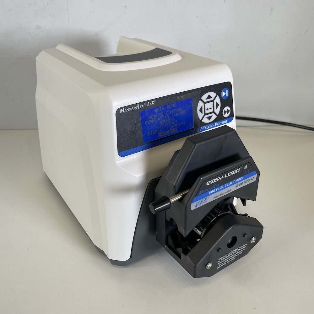 Masterflex L/S Digital Drive 0.001 to 566 mL/min 0.1 to 600 RPM 07522-20 + 77200-60 Head, image 2