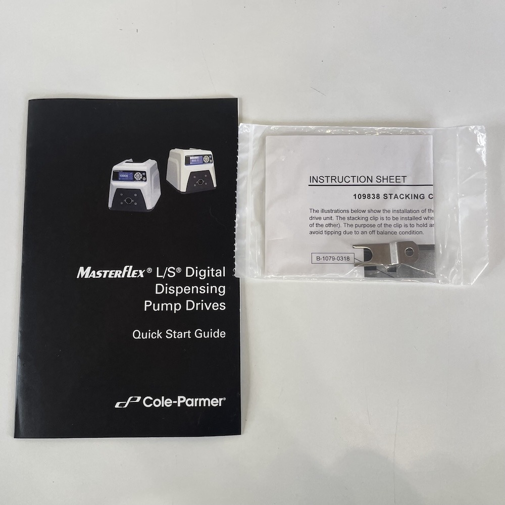 Masterflex L/S Digital Drive 0.001 to 566 mL/min 0.1 to 600 RPM 07522-20 + 77200-60 Head, image 6