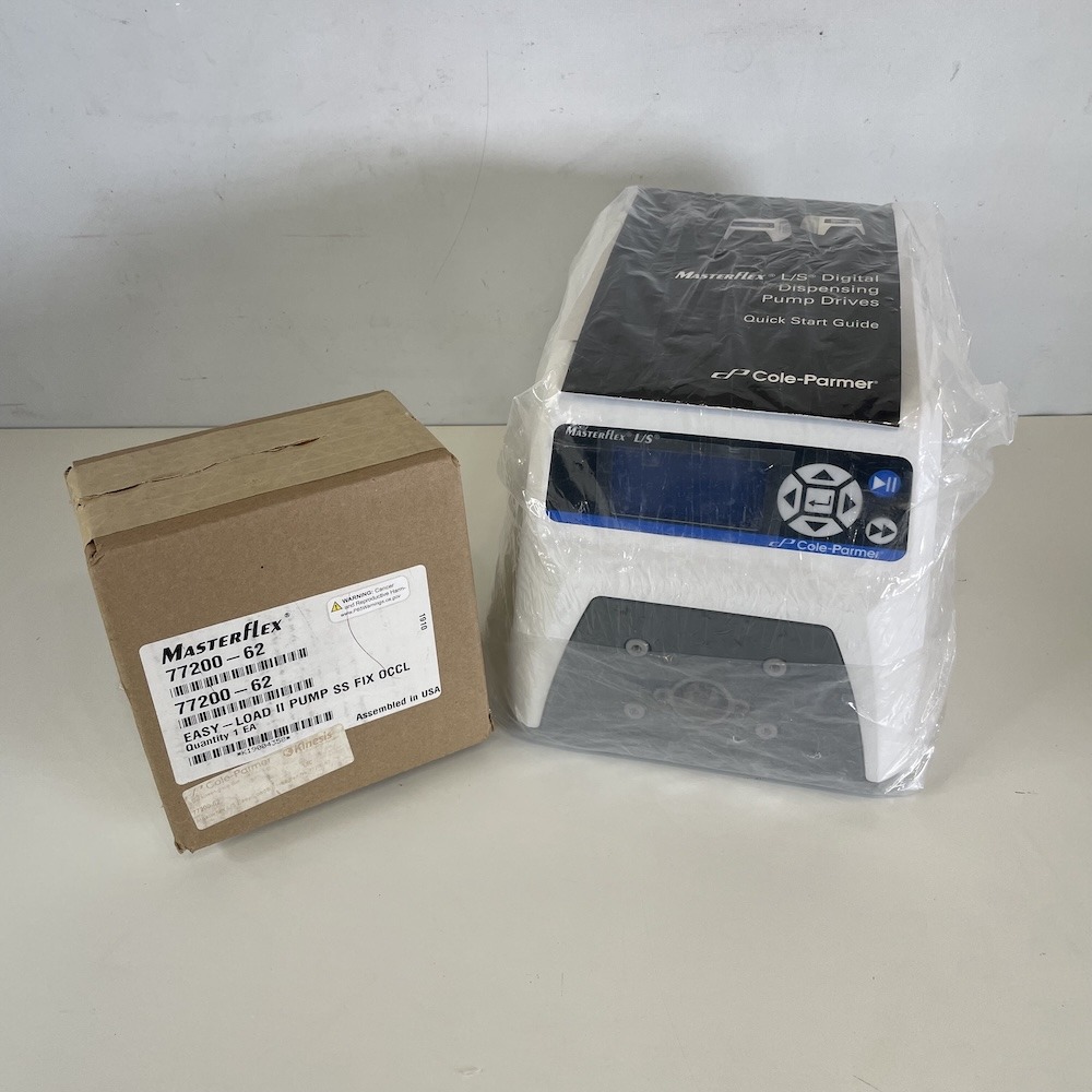 Masterflex L/S Digital Drive 0.001 to 566 mL/min 0.1 to 600 RPM 07522-20 + 77200-60 Head, image 7