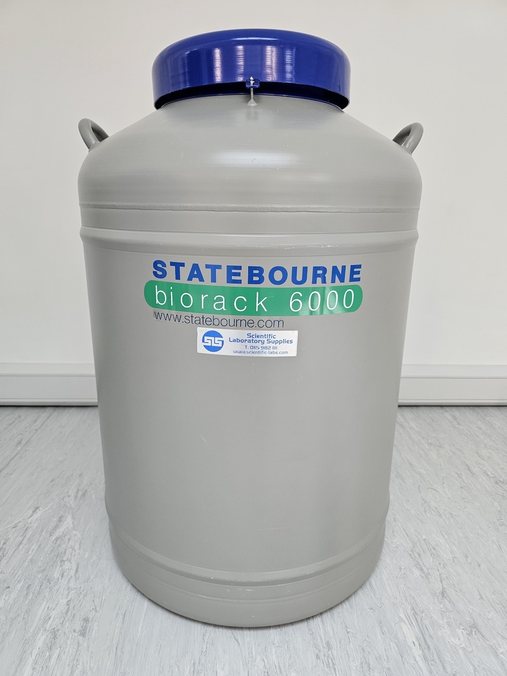 Statebourne Cryogenics Biorack 6000 Complete with Racks Liquid Nitrogen Storage System 9902144