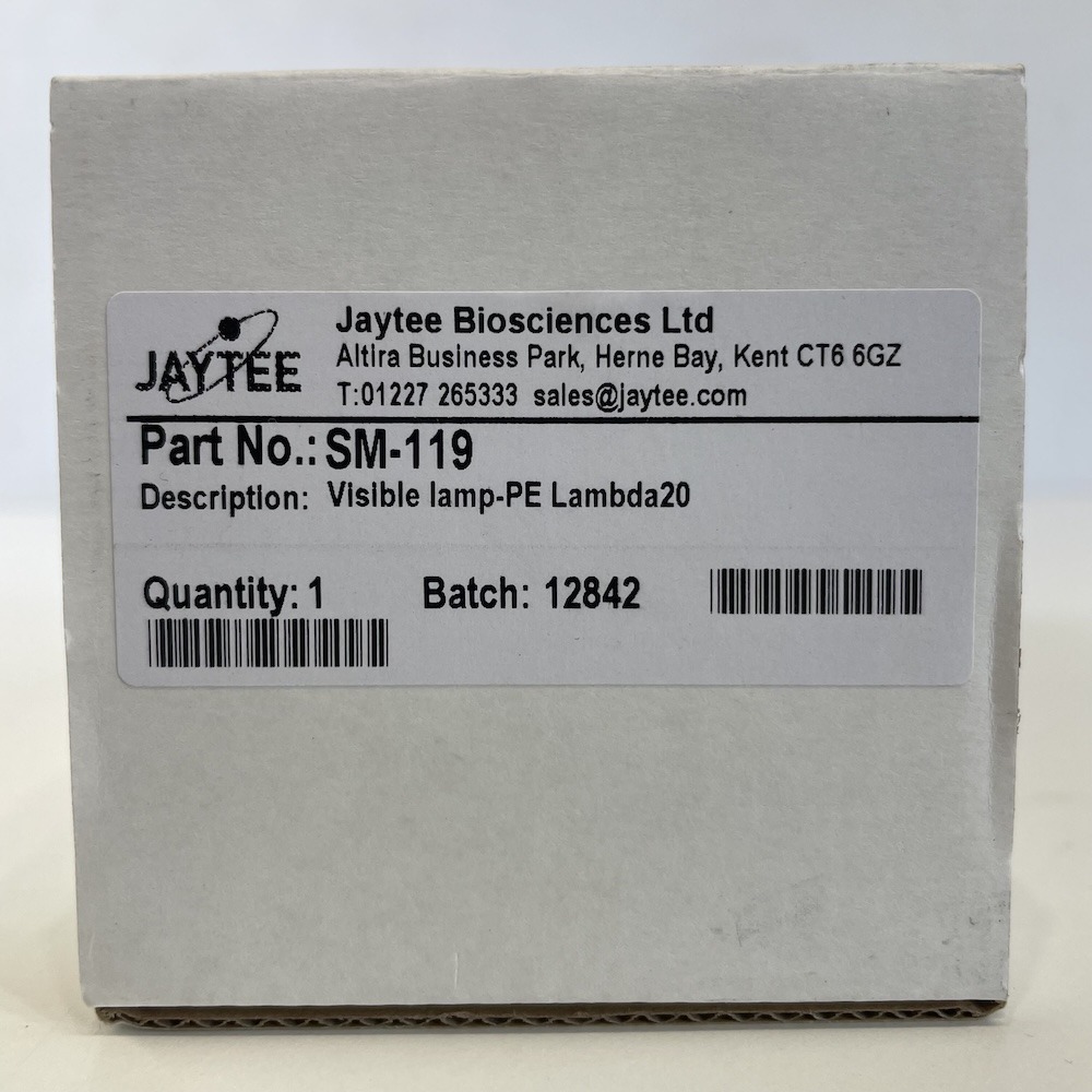 Jaytee Spectrometer Lamp Perkin Elmer Lamda 20 Visible Tungtsten Halogen SM-117