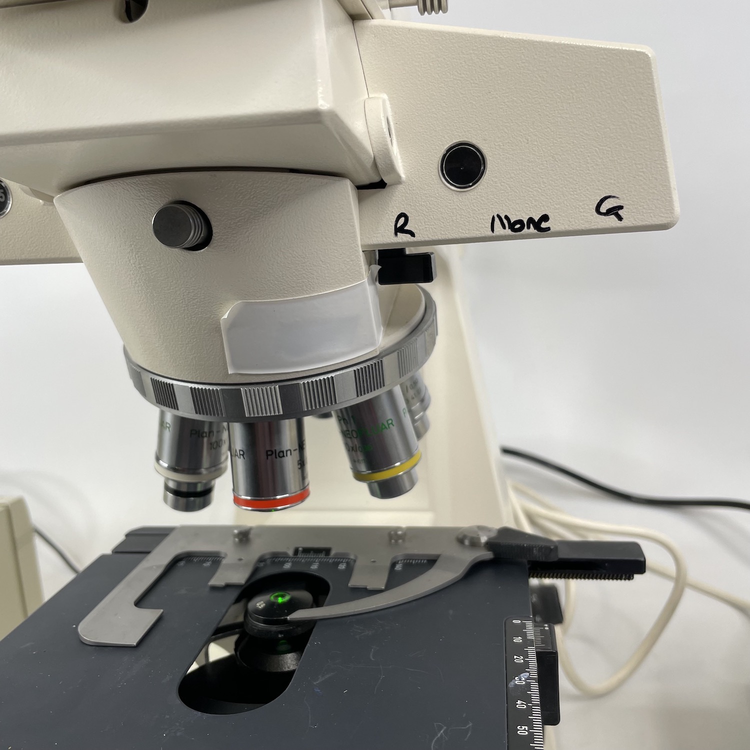 Zeiss Axioskop Trinocular Fluorescence Microscope, image 5