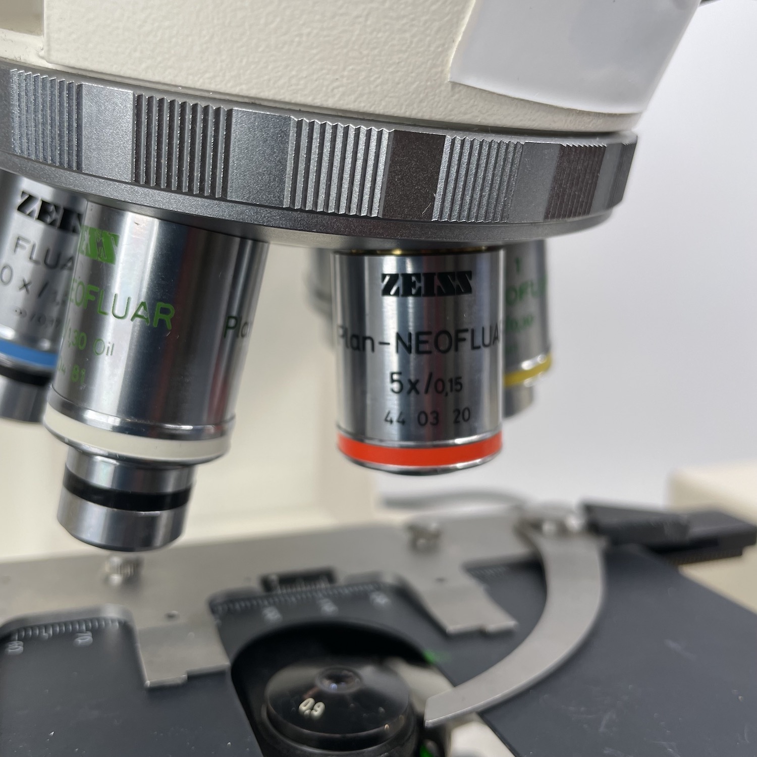 Zeiss Axioskop Trinocular Fluorescence Microscope, image 8