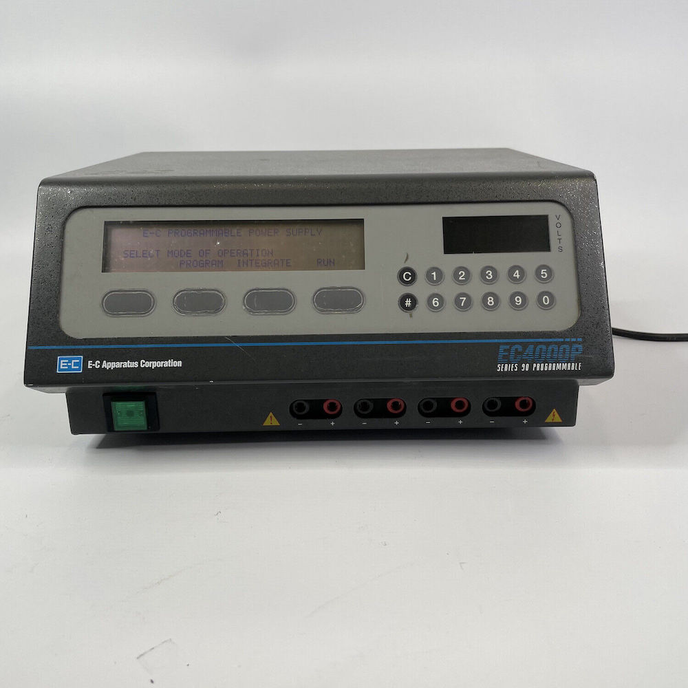 E-C Apparatus EC4000P Programmable Electrophoresis Power Supply