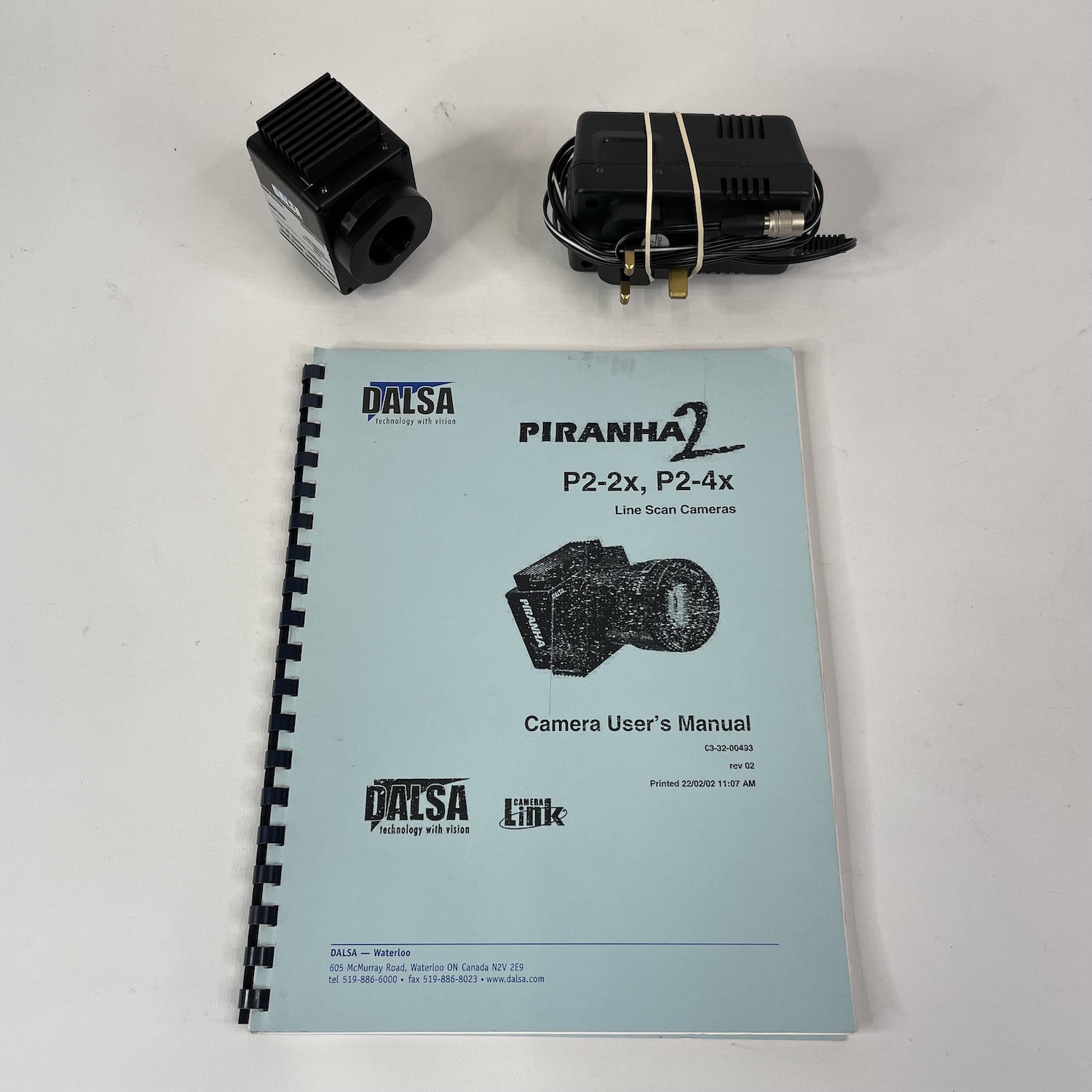DALSA P2-21-01K40 Black and White CCD Line Array Camera