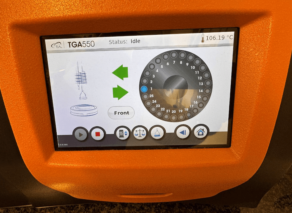 TA TGA 550 DISCOVERY TGA THERMOGRAVIMETRIC ANALYSIS, image 3