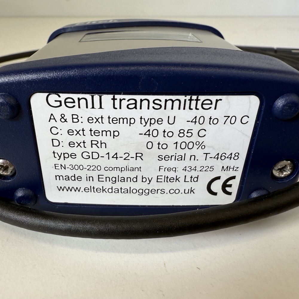 Eltek Gen2 Transmitter/Probe GD14 for Temperature and Humidity Measurement GD-14-2-R, image 2