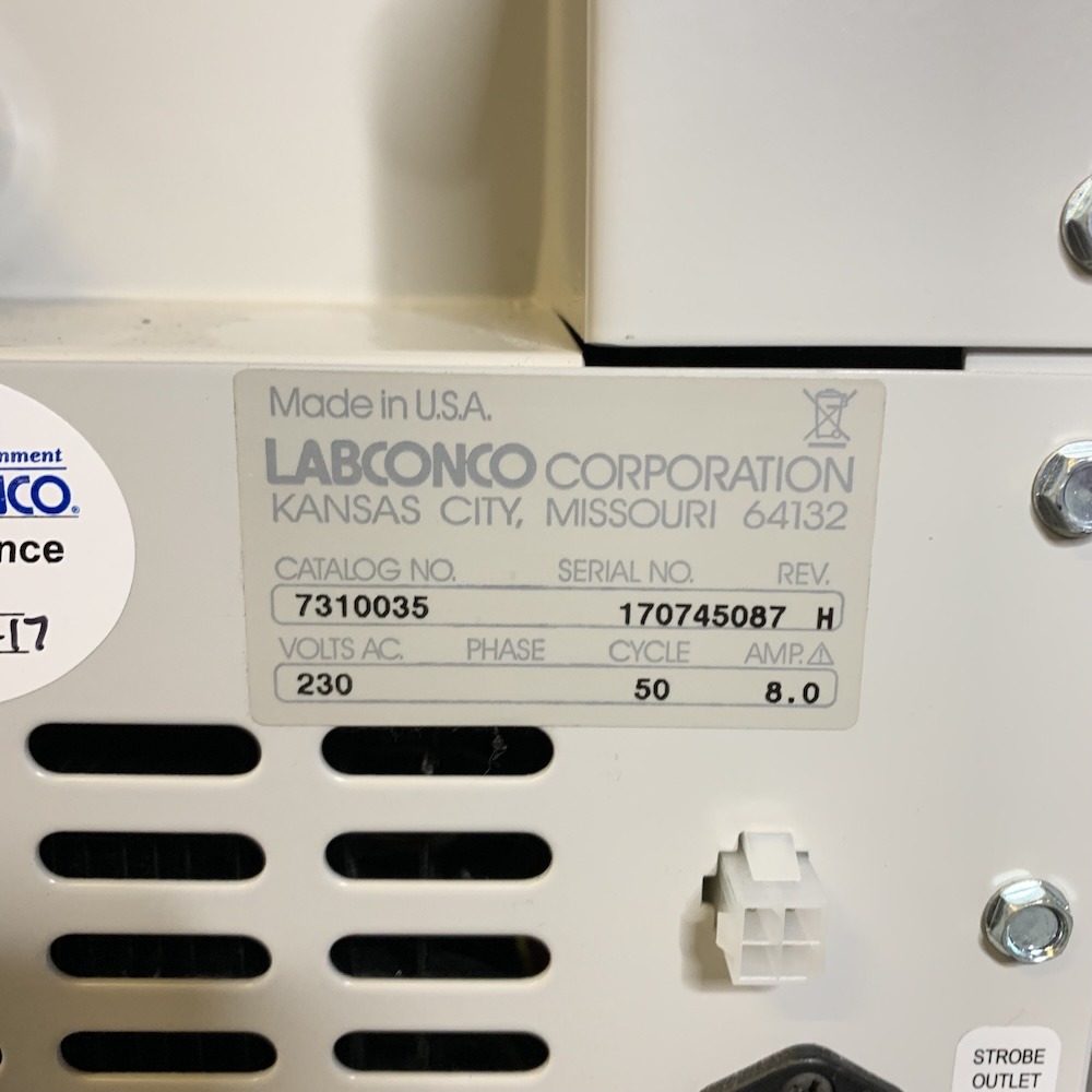 Labconco Refrigerated CentriVap Benchtop Vacuum Concentrator 7310035, image 6