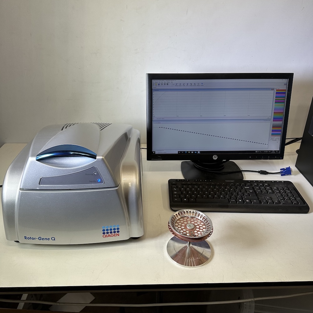 Qiagen Rotor-Gene Q 5plex Real Time PCR 9001570 + 2 Rotors