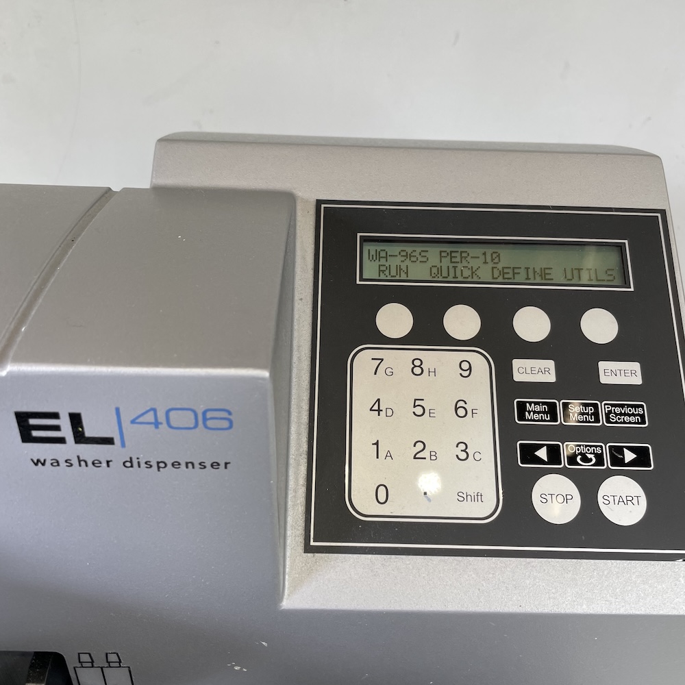 BioTek EL406 Microplate Washer Dispenser Model 406PUB2 0.5µl, image 2