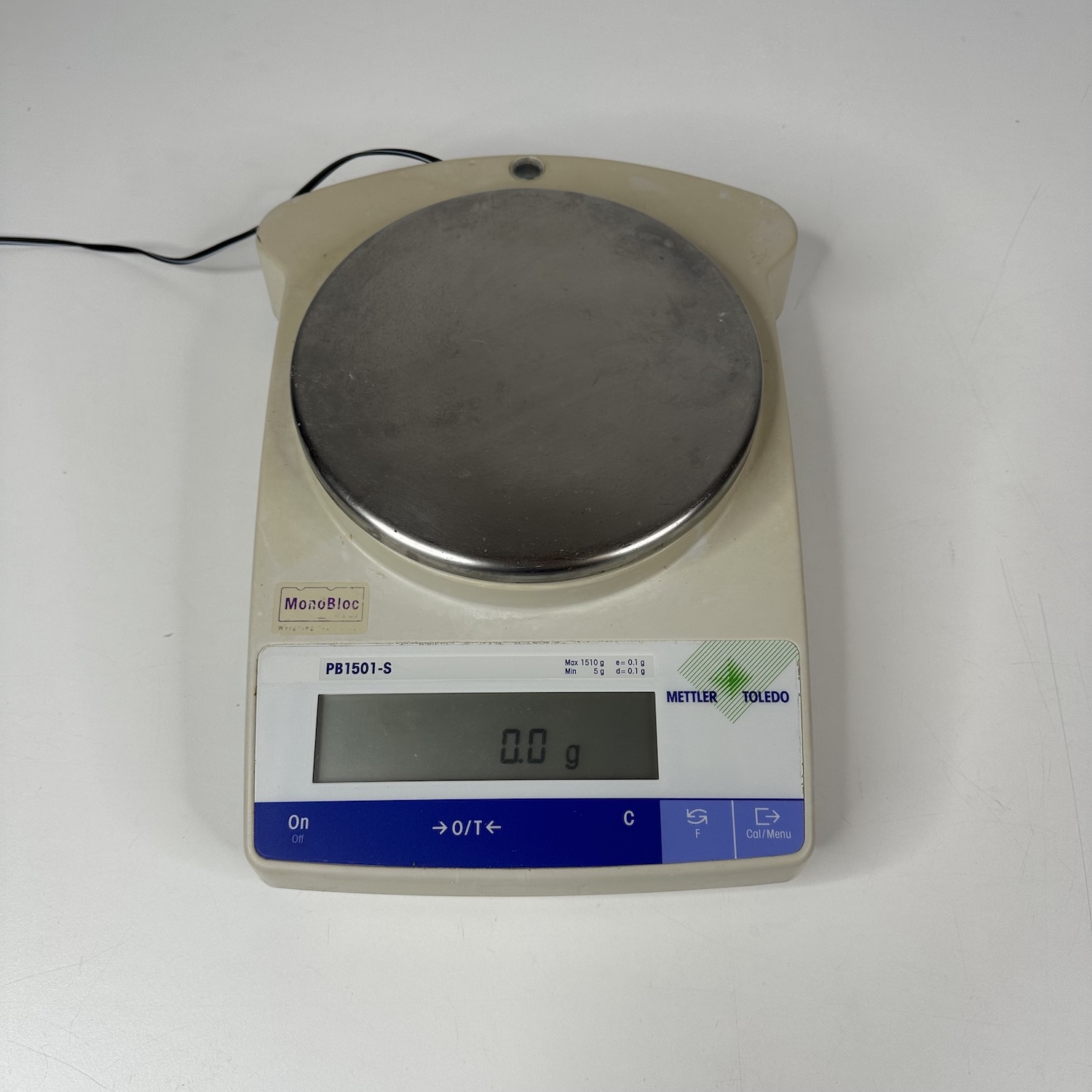 Mettler Toledo PB1501-S Top Pan Balance (1510 g x 0.1 g)