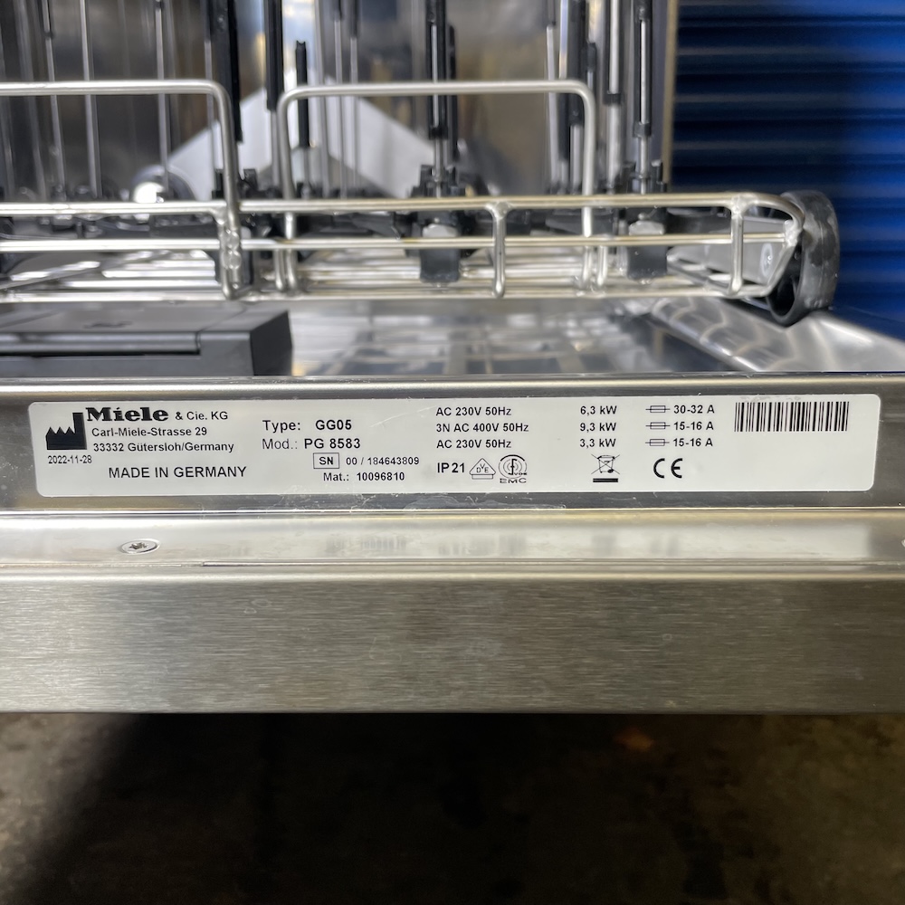 Miele PG8583 GG05 Laboratory Dishwasher with AD Connection Liquid Dispensing, EcoDry Function & Oil Seals, image 5