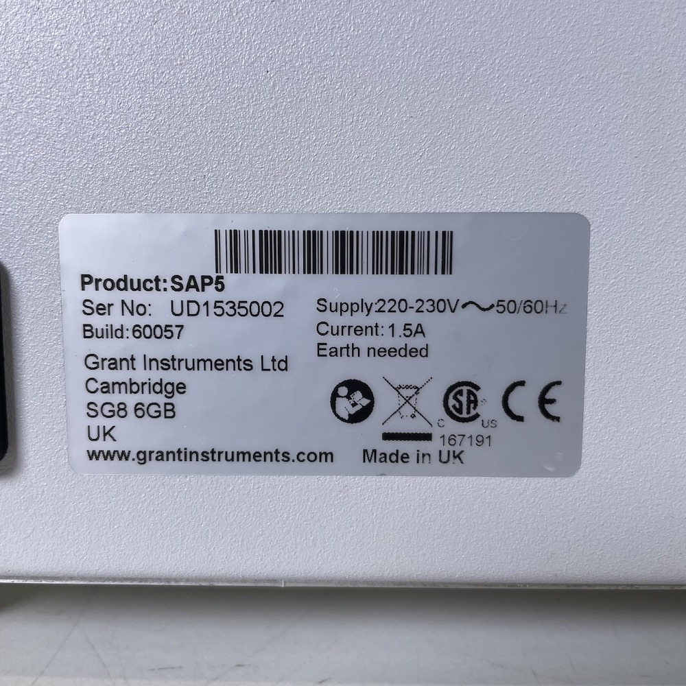 Grant SUB Aqua Pro SAP5 Unstirred Water Bath (5 L, 99 °C), image 3