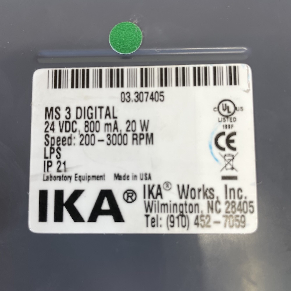IKA MS3 Vortexer Mixer MS 3 Digital, image 3