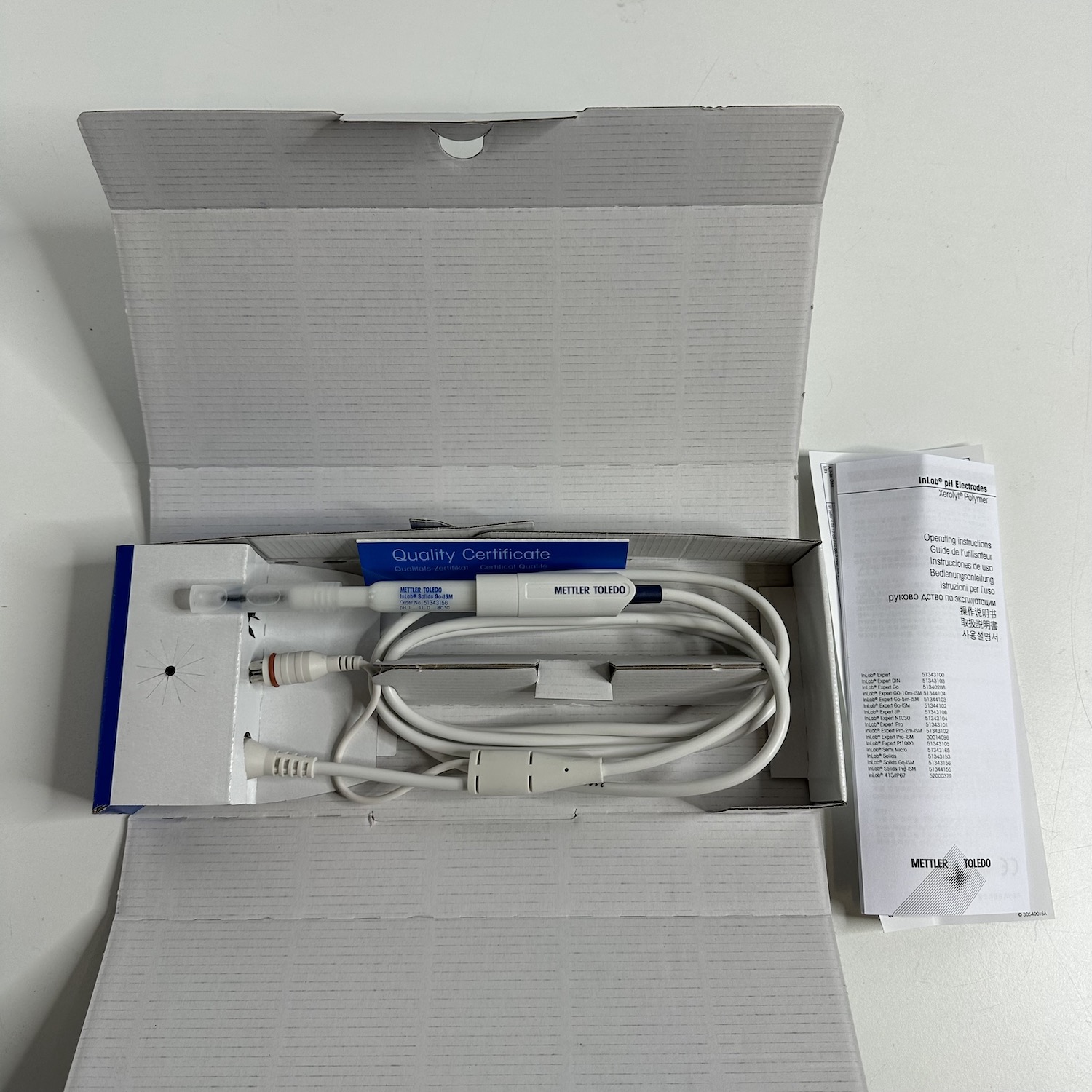 Mettler Toledo InLab Solids pH Electrode (51343156)