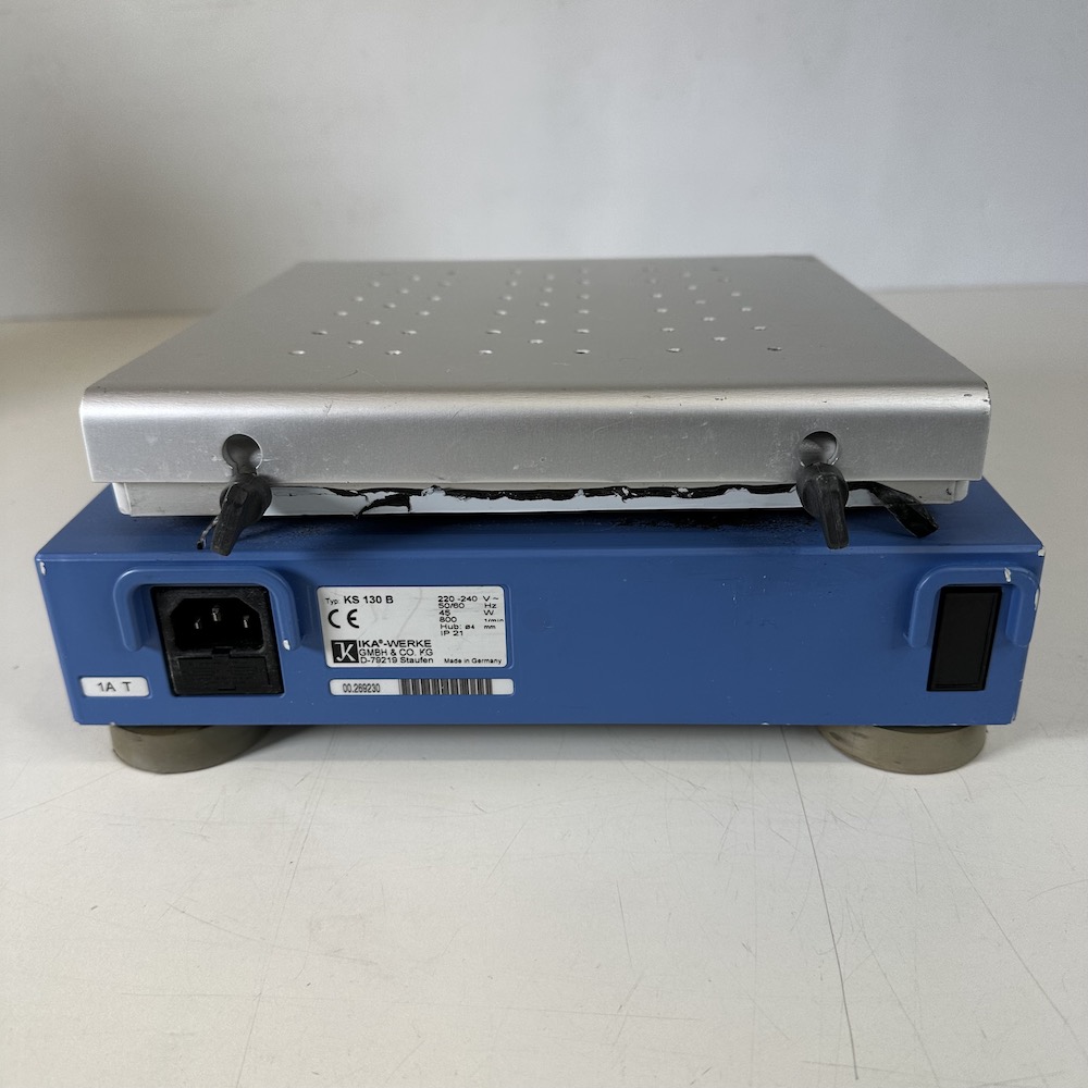 IKA KS 130 basic Orbital Shaker + AS 130.2 Fixing Clip Attachment, image 4
