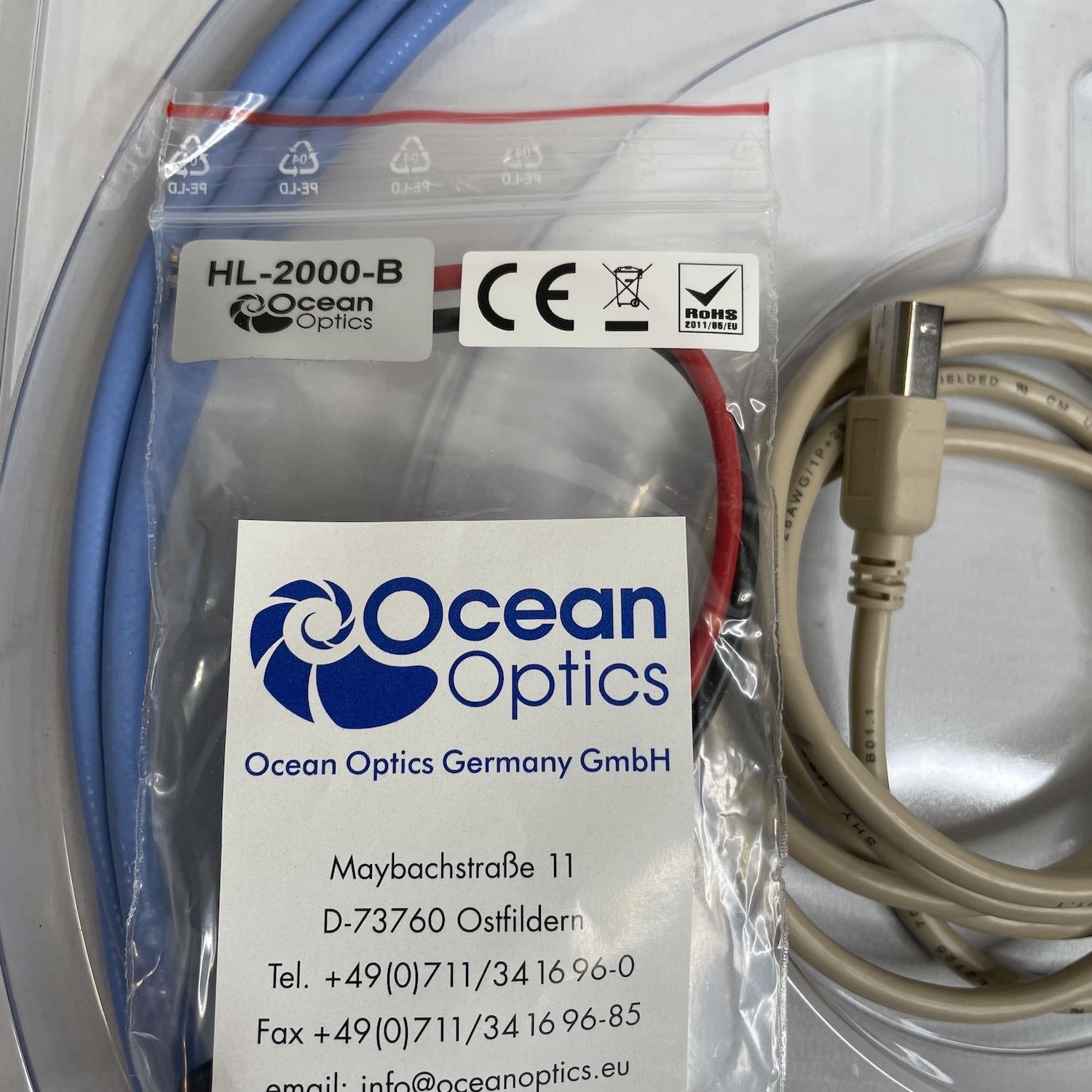 Ocean Insight QR600-7-VIS-125F Reflection/Backscatter Probe, image 2
