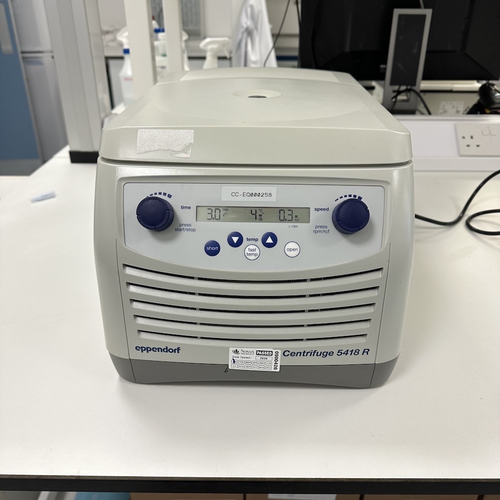 Eppendorf 5418R Refrigerated Centrifuge with Rotor FA-45-18-11 5401000013, image 4